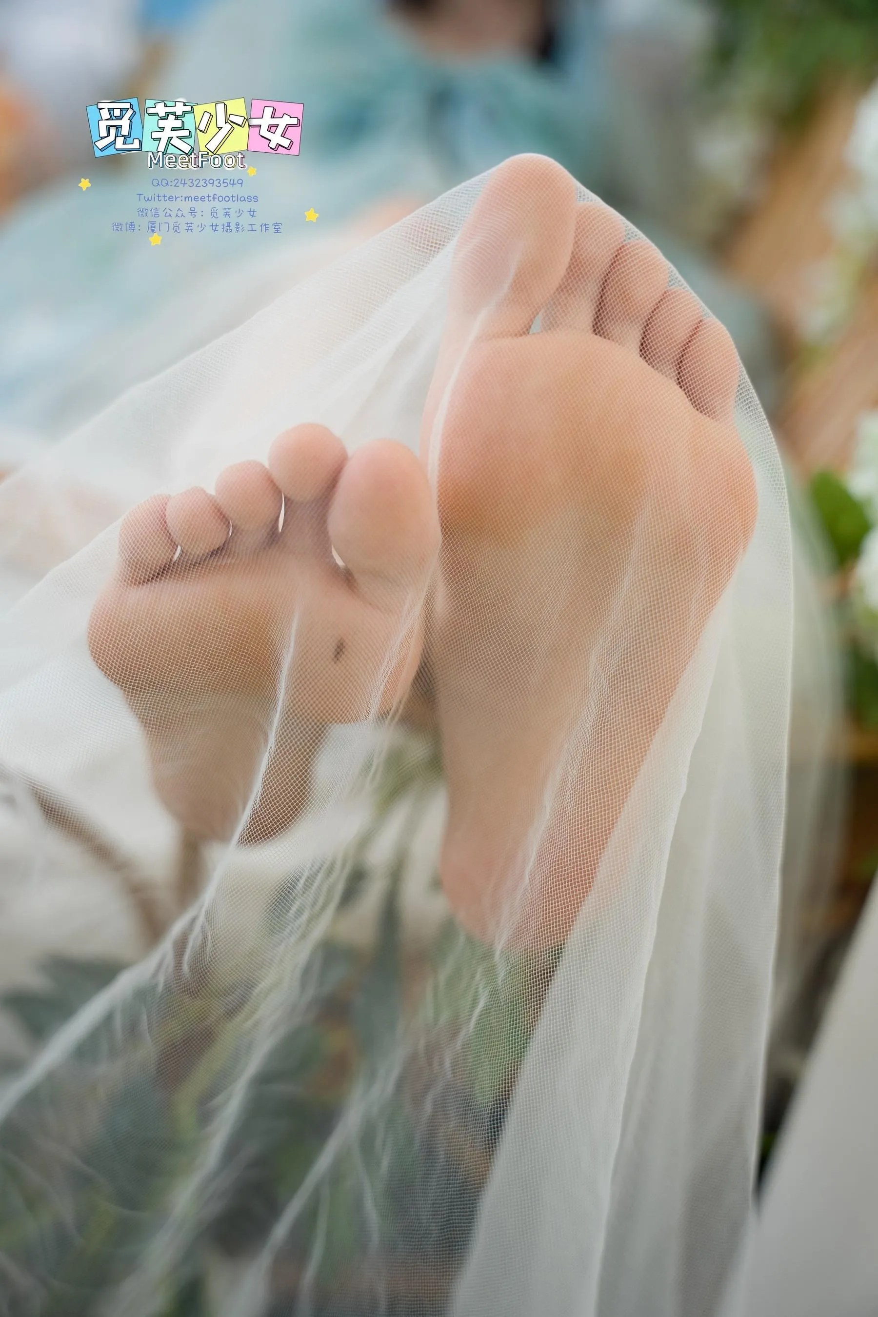 觅芙少女 NO.033 小婉-一袭蓝色纱裙构筑今晚浪漫的梦境-PIC [249P]插图5